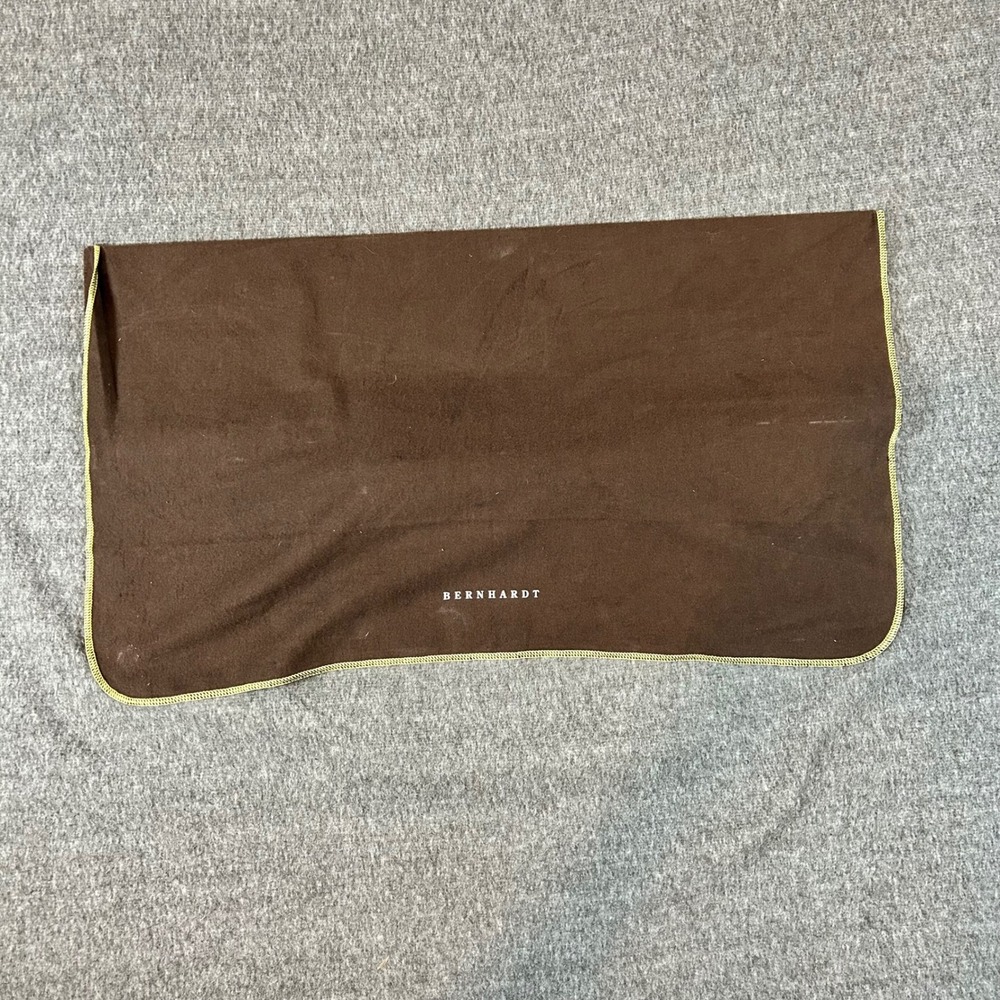 Bernhardt Silverware Storage Case Brown Felt‎ Lined Furniture MCM Drawer Liner